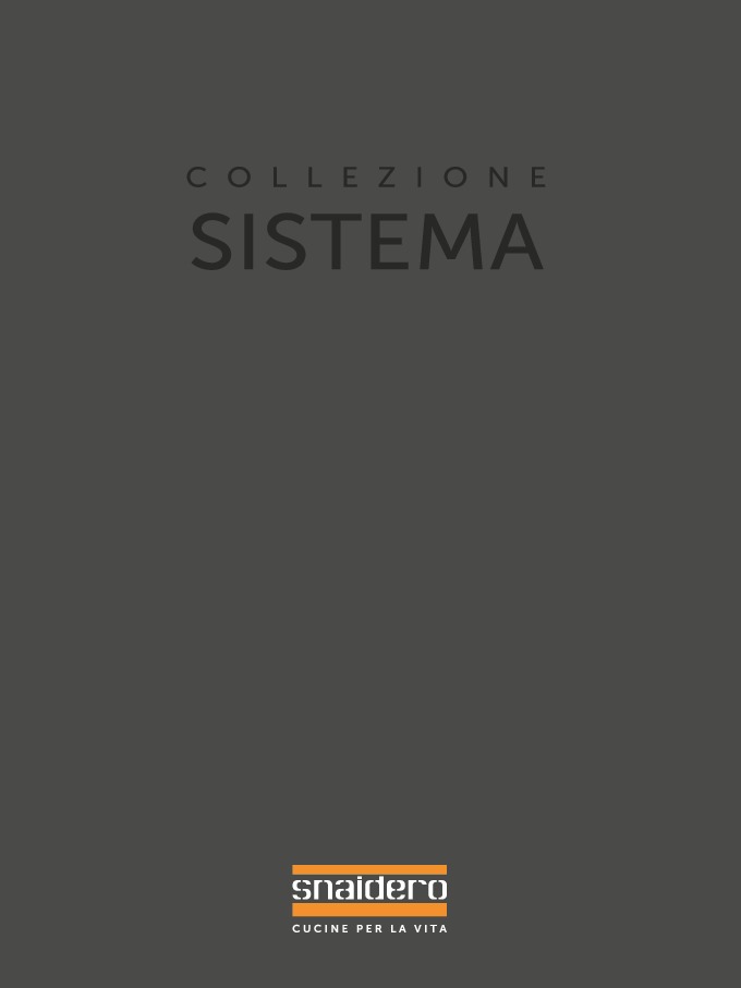 Snaidero - kolekcija SISTEMA